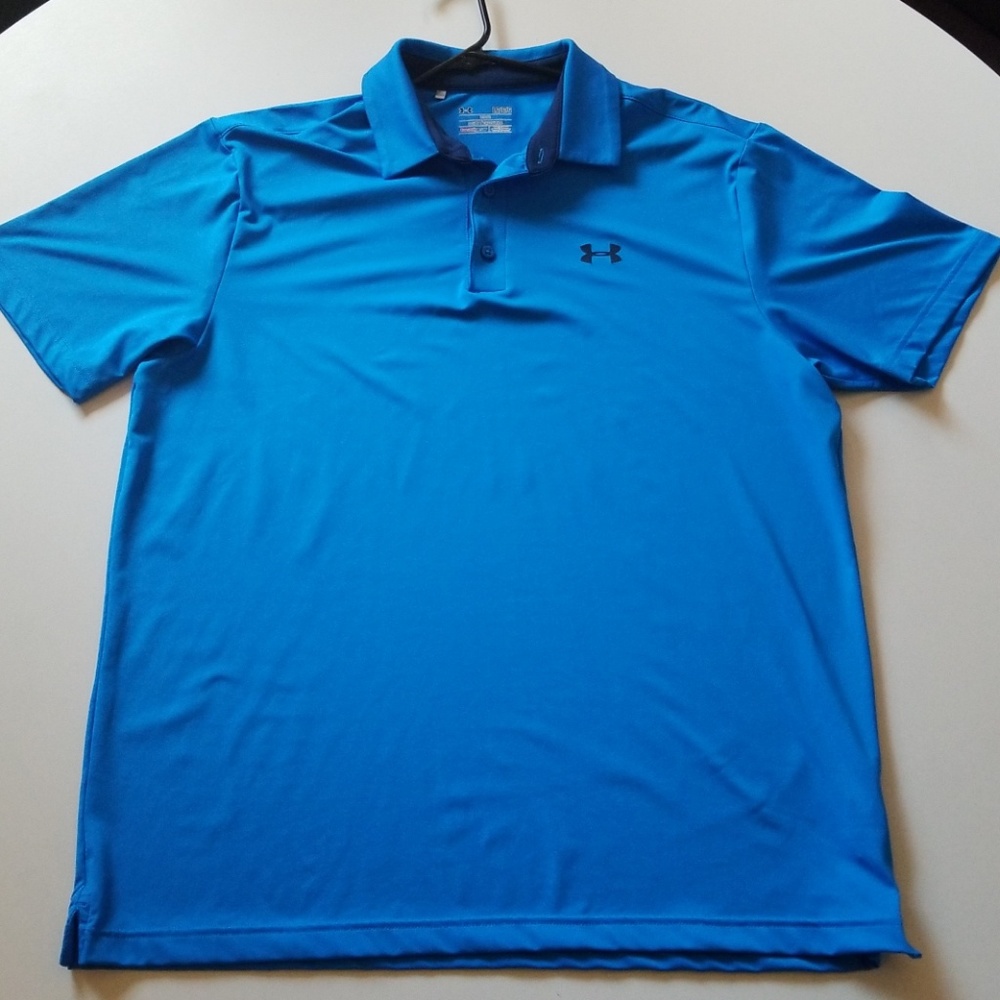 Under Armour Blue Polo